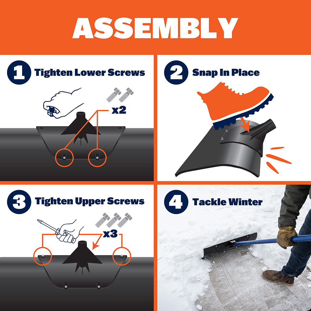 steps to assemble the polar pusher